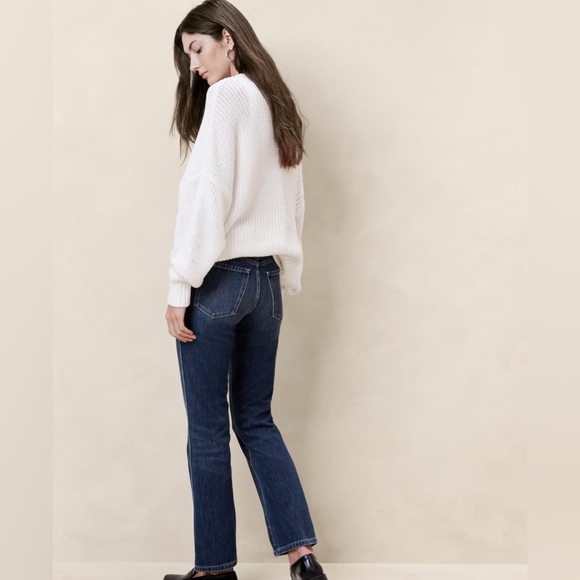 Banana republic high rise crop boot jeans - Picture 2 of 5